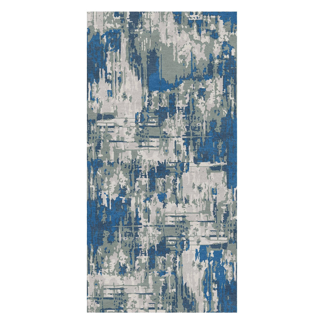 Modern Abstract Rectangular Rug for Living Spaces | F-HT-045
