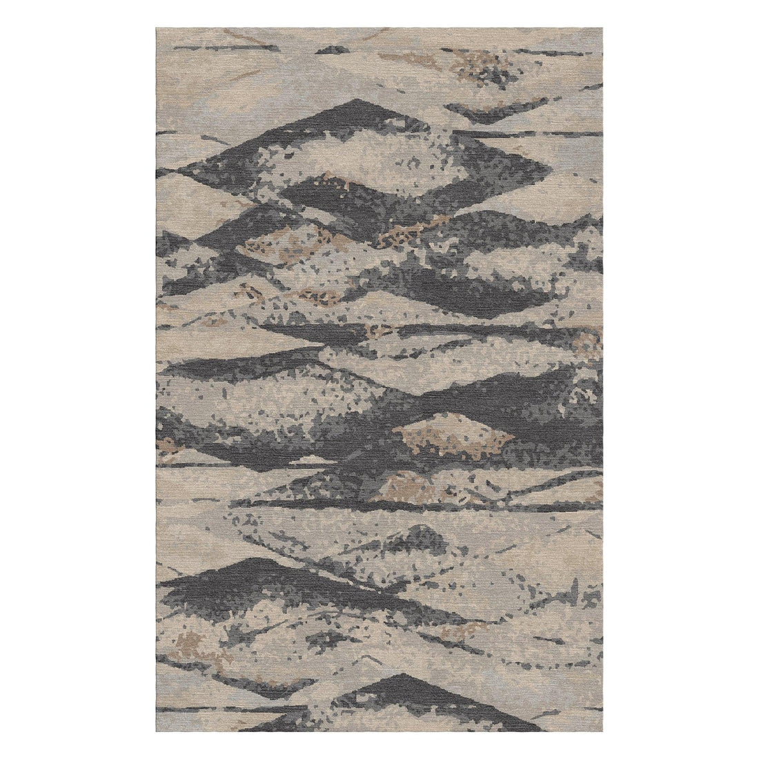 Luxury Abstract Area Rug, Hand Tufted Carpet Rug for Living Spaces | F-HT-041