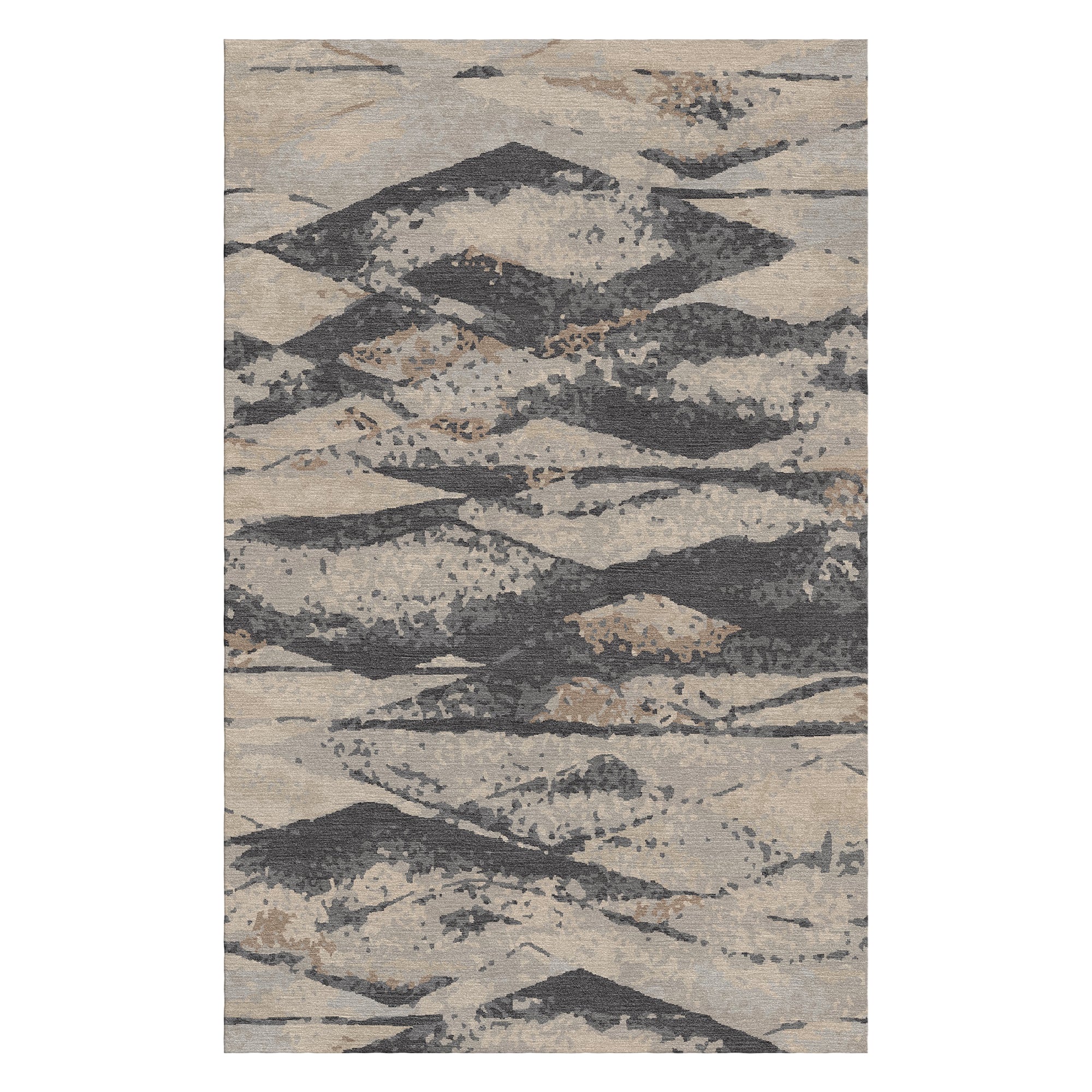 Hand Tufted Carpet Rug for Living Spaces | F-HT-041