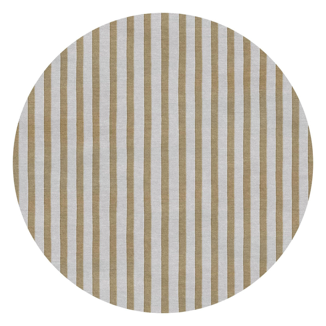 Neutral Modern Round Area Rug, Hand Tufted Carpet Rug for Living Spaces | F-HT-043