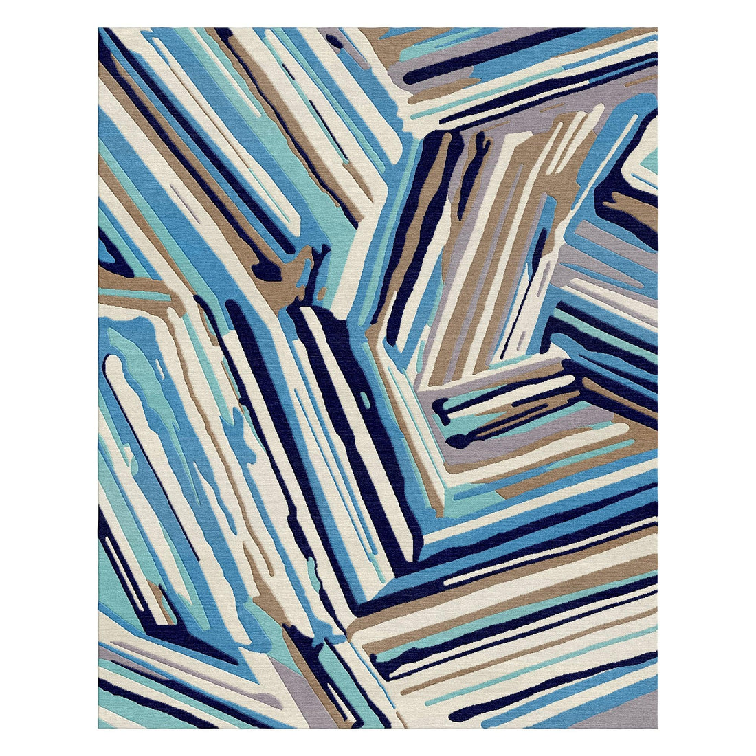 8a5a1e-8b.myshopify.com Modern Coastal Striped Rug  for Living Spaces | F-HT-031