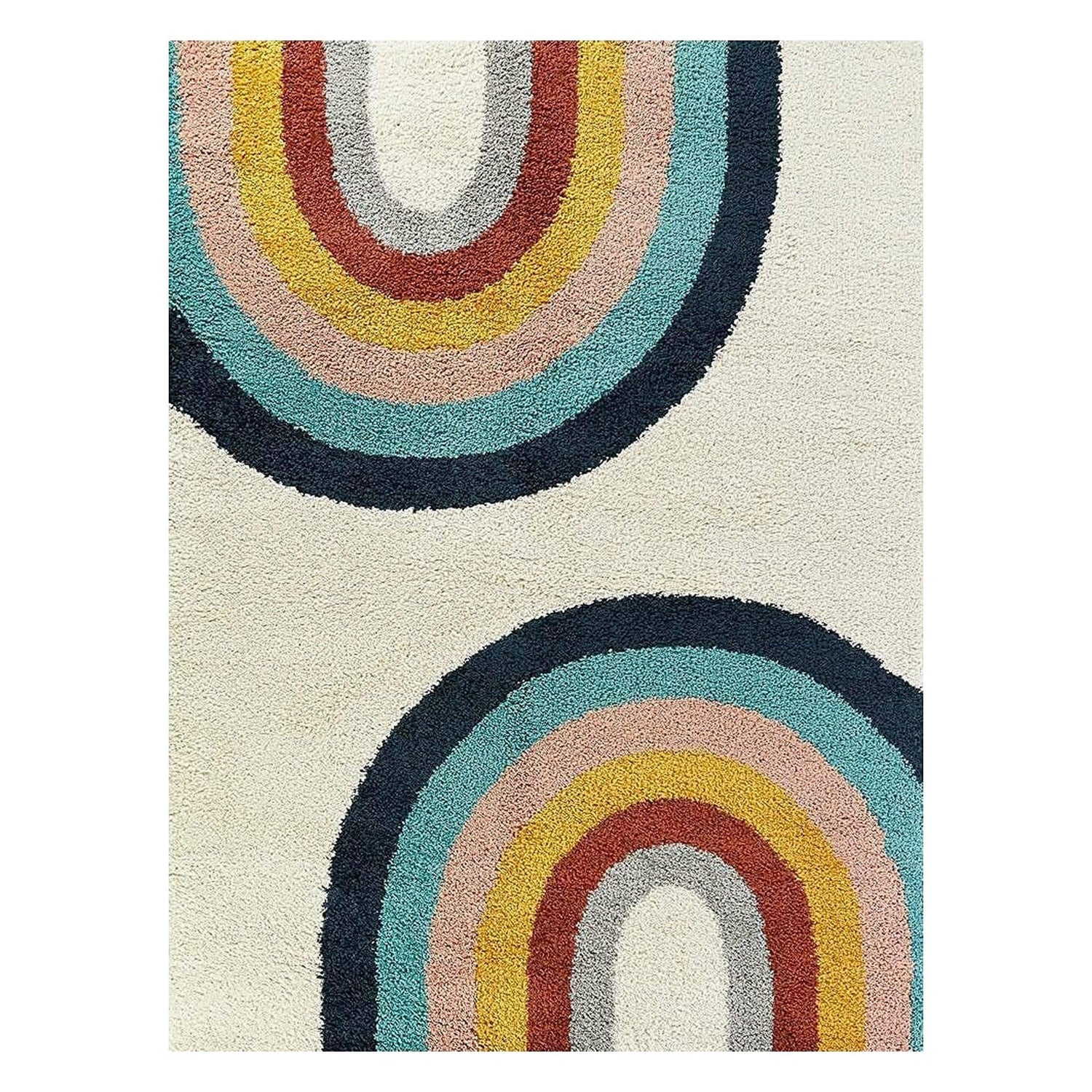 Farookht Shag Area Rugs for Living Room, Shaggy Floor Carpet for Bedroom, Girls Carpets, Kids Home Decor Rugs, Cute Luxury Non-Slip, F-SH-013 - Farookht