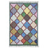 Multicolor Handwoven Wool Blend Geometric Rug
