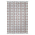 Handwoven Pink Geometric Rug