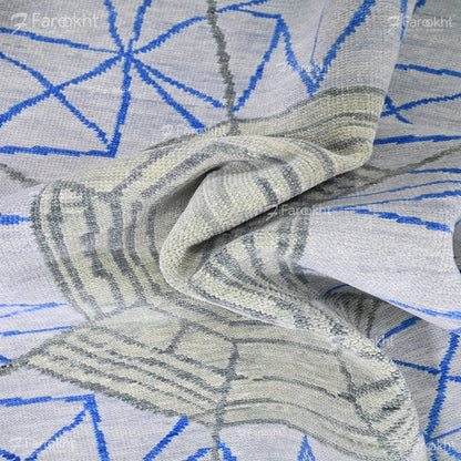 Hand Knotted Oushak Carpet and Rugs 023