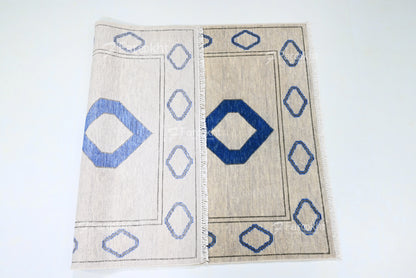 Hand Knotted Oushak Carpet and Rugs 013