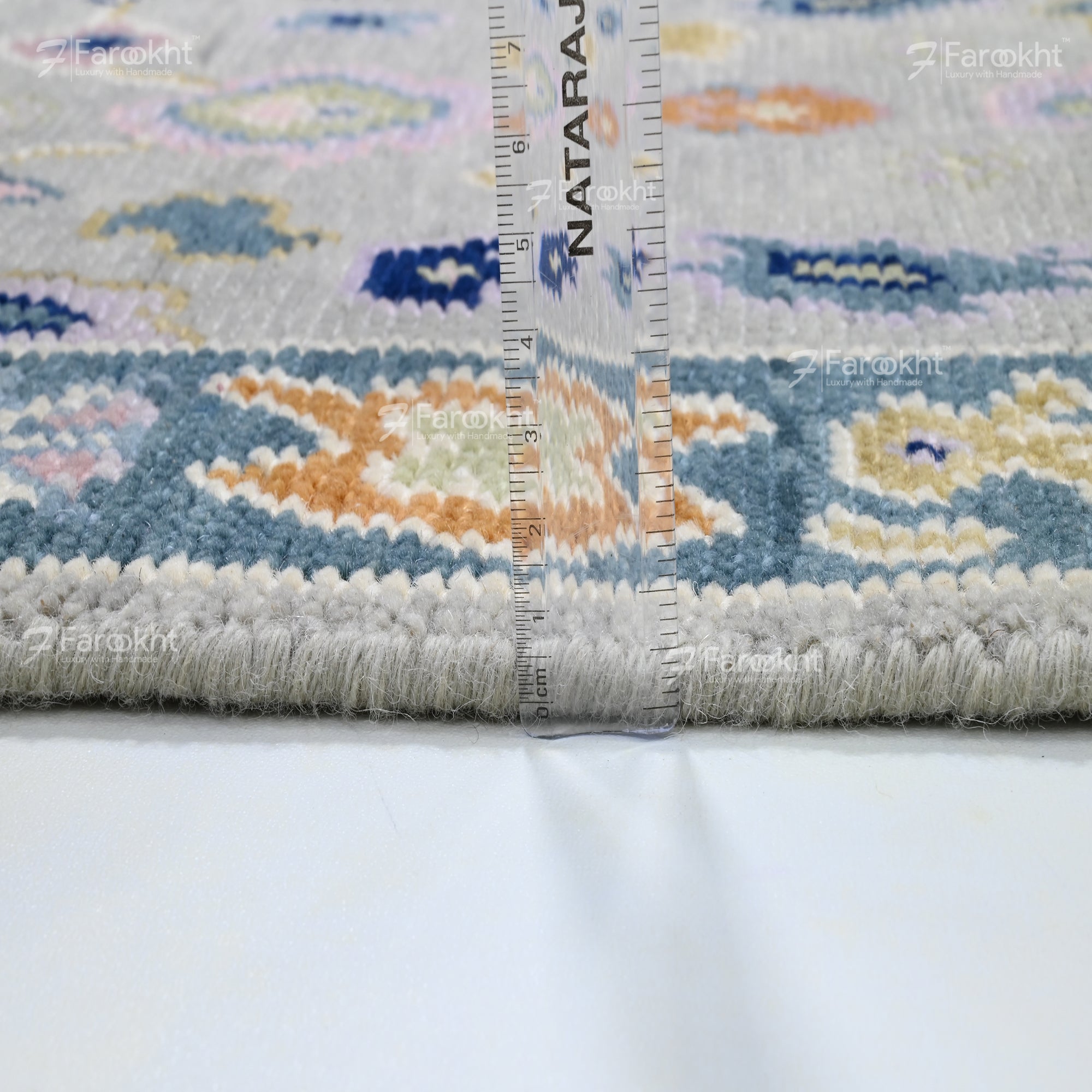 Hand Knotted Oushak Carpet and Rugs 017