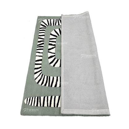 Hand Knotted Oushak Carpet and Rugs 036