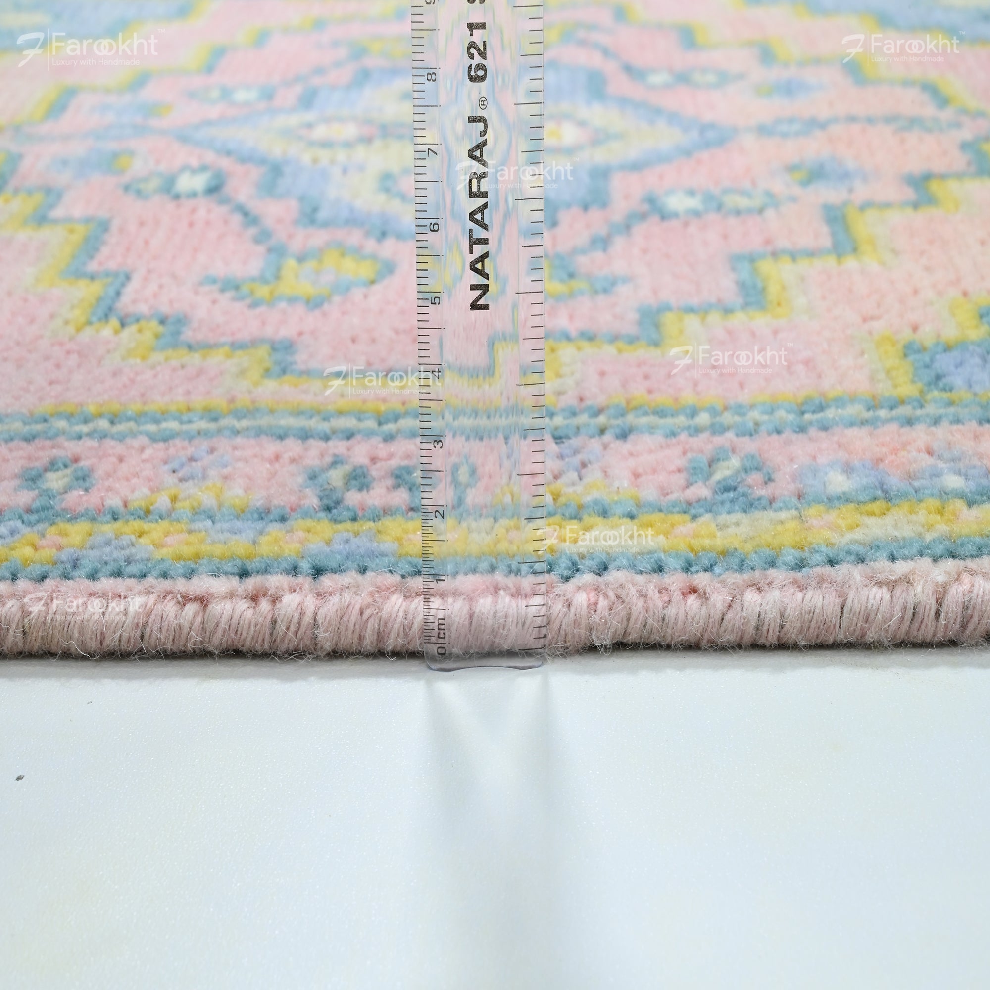 Hand Knotted Oushak Carpet and Rugs 019