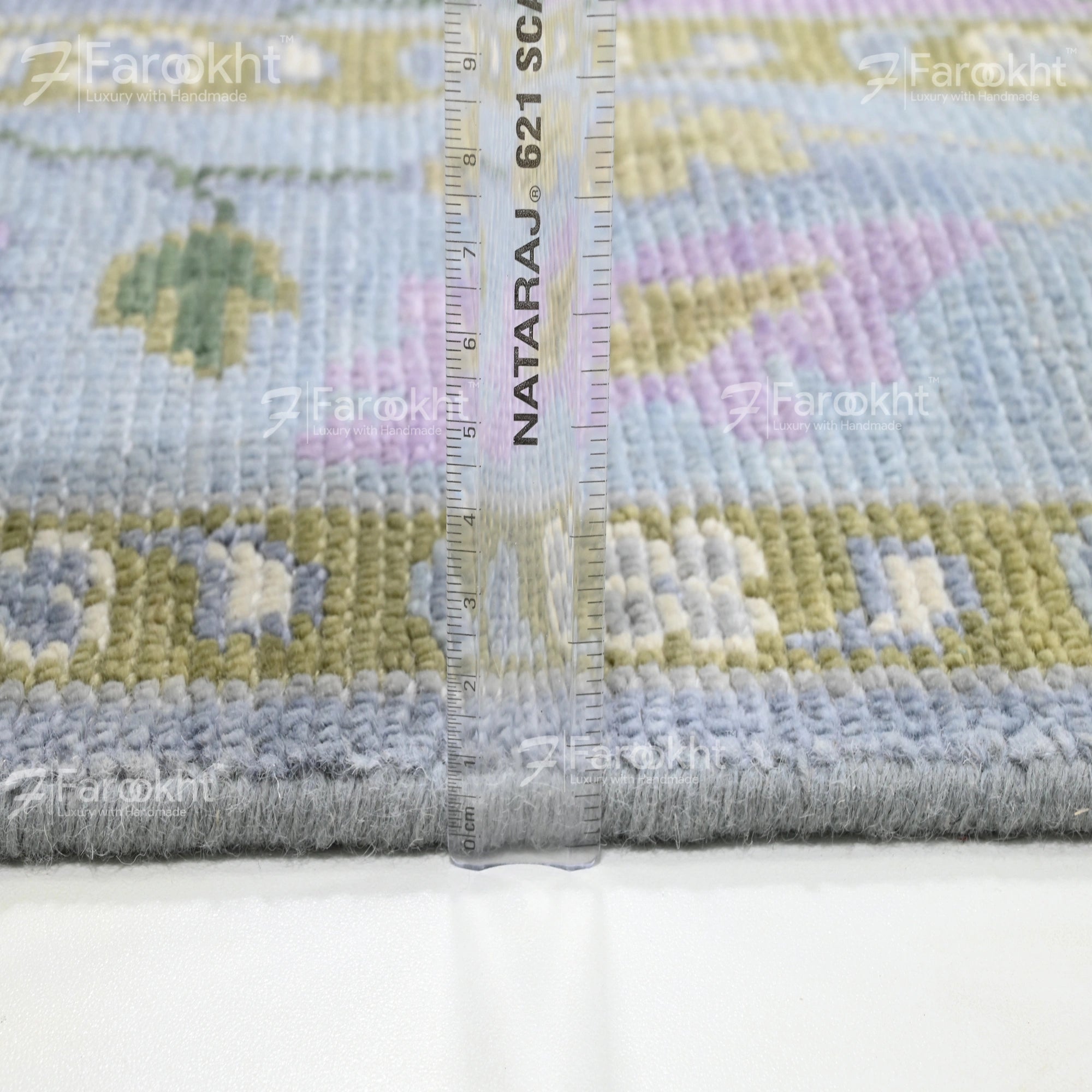 Hand Knotted Oushak Carpet and Rugs 08