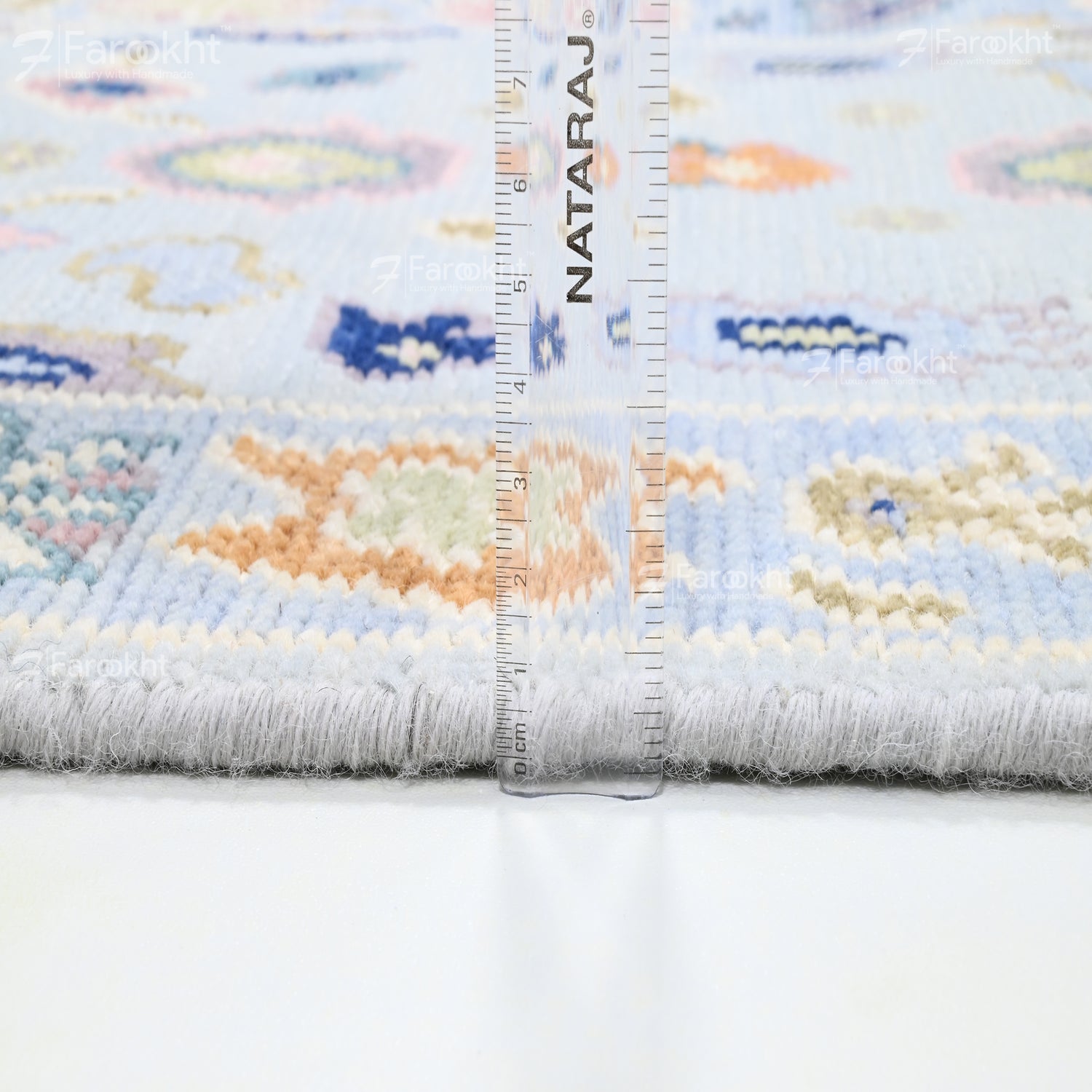 Hand Knotted Oushak Carpet and Rugs 030