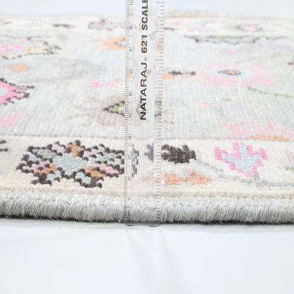 Hand Knotted Oushak Carpet and Rugs 025