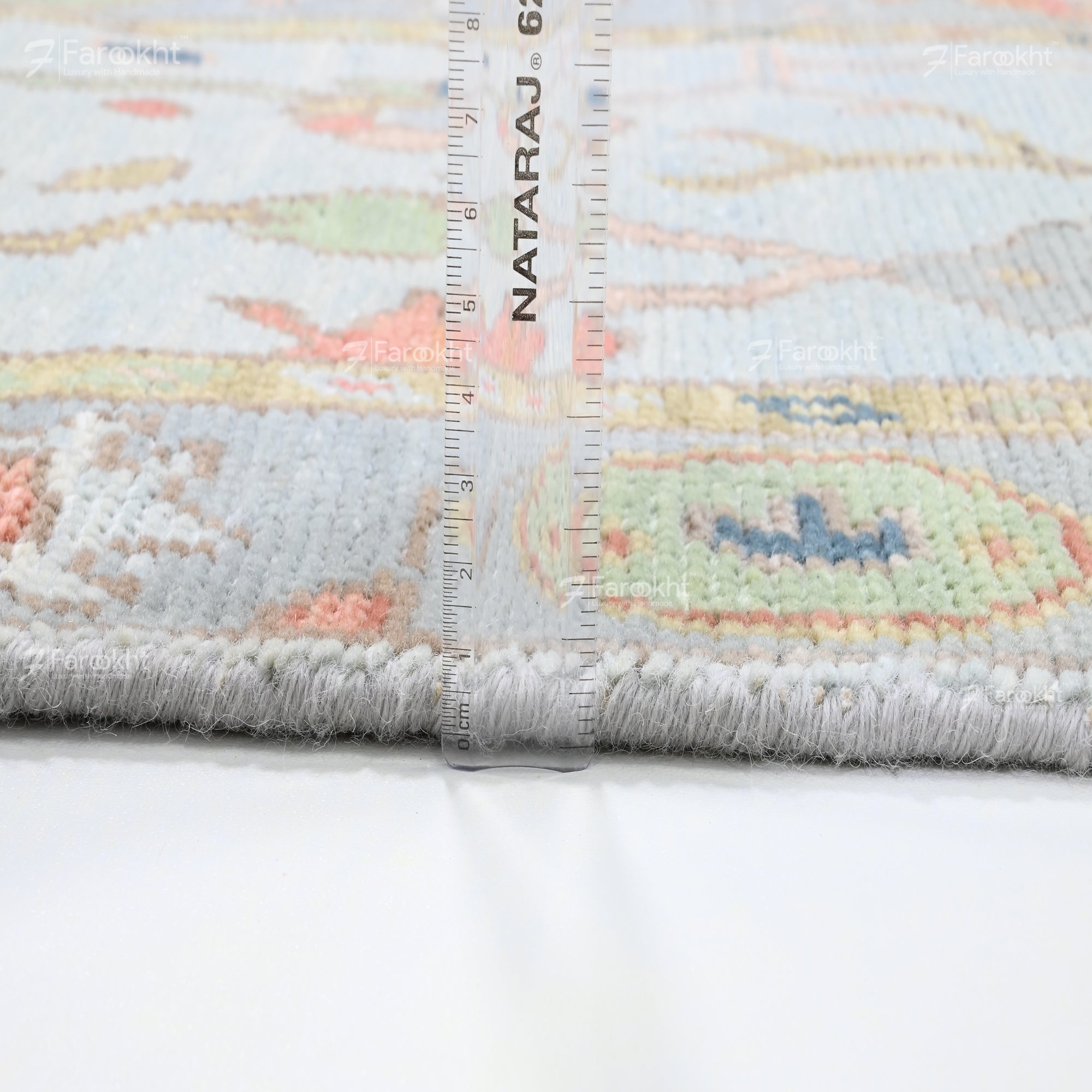 Hand Knotted Oushak Carpet and Rugs 028