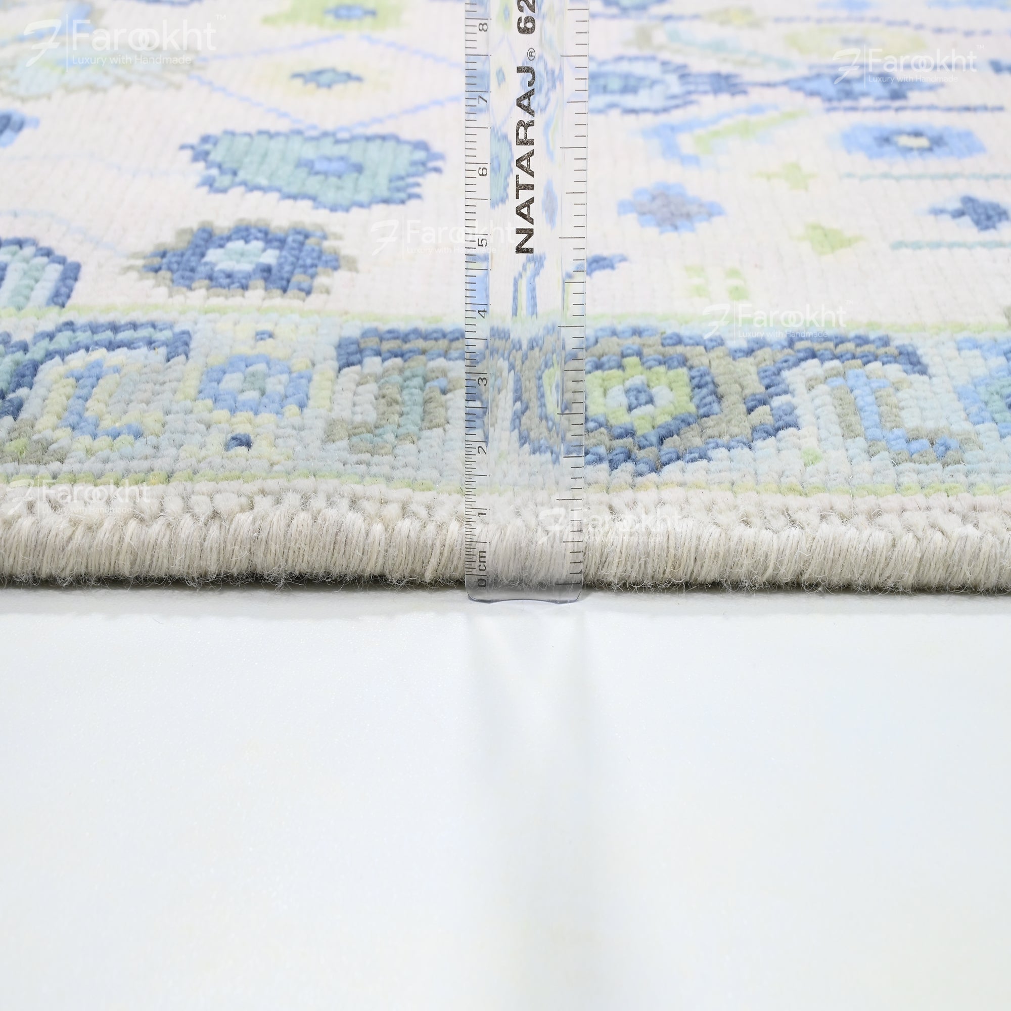 Hand Knotted Oushak Carpet and Rugs 024