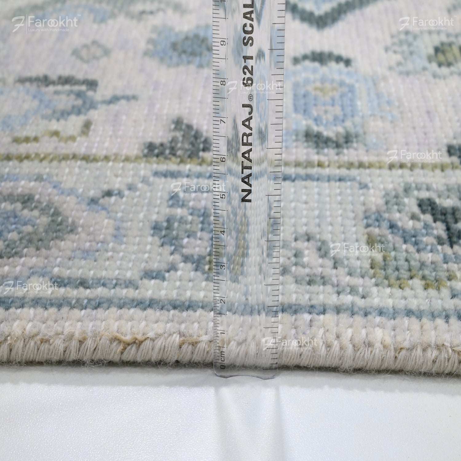 Hand Knotted Oushak Carpet and Rugs 016