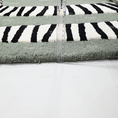 Hand Knotted Oushak Carpet and Rugs 036