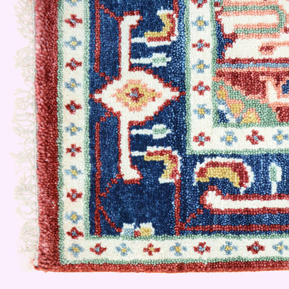 Hand Knotted Oushak Carpet and Rugs F-HKOU-006 b