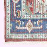 Hand Knotted Oushak Carpet and Rugs F-HKOU-006 c