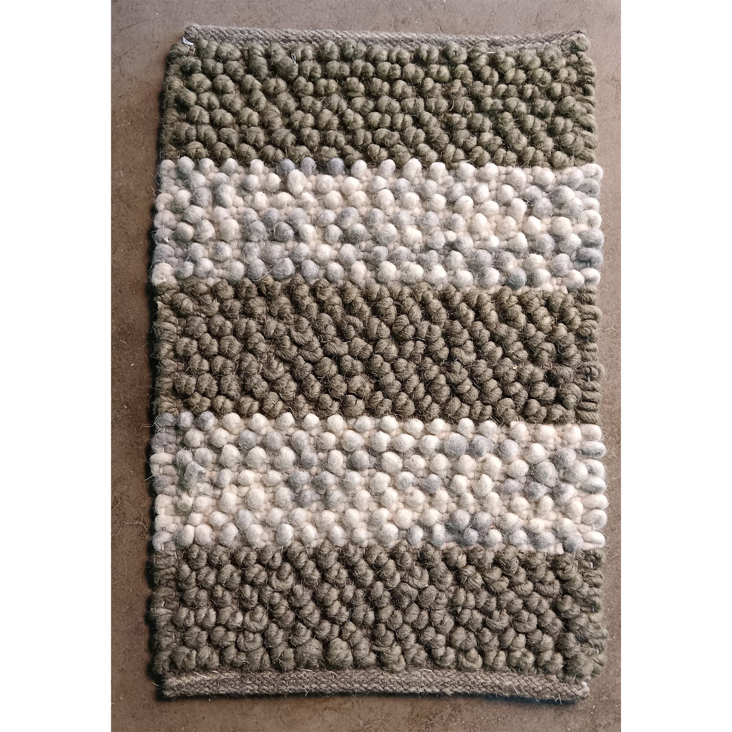 Handmade Wool Doormat 18x24 Inch – F-DM-01
