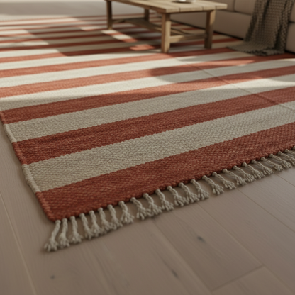 Lightweight, easy-care, natural texture with artisan craftsmanship.